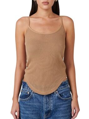 NWT BAYSE Women’s Daton Singlet Top - Latte